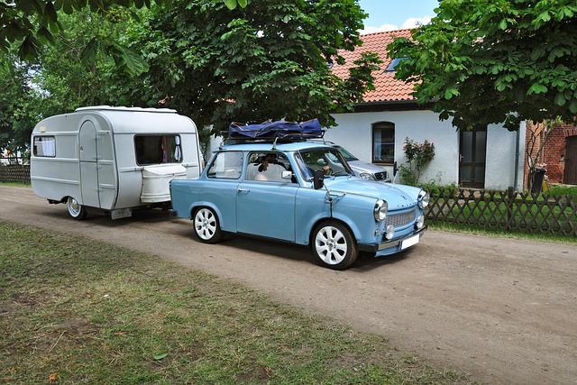 Trabant s přívěsem